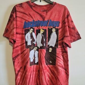 Backstreet Boys Red Graphic T-Shirt